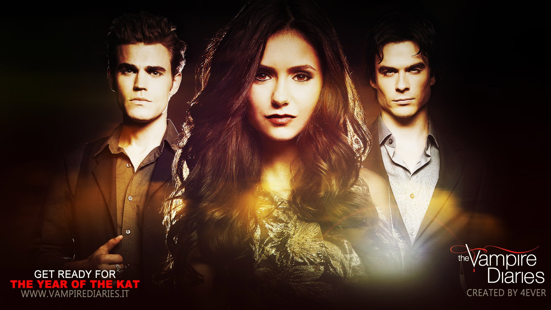 vampire, Diaries, Drama, Fantasy, Horror, Television, Series, Poster Wallpaper