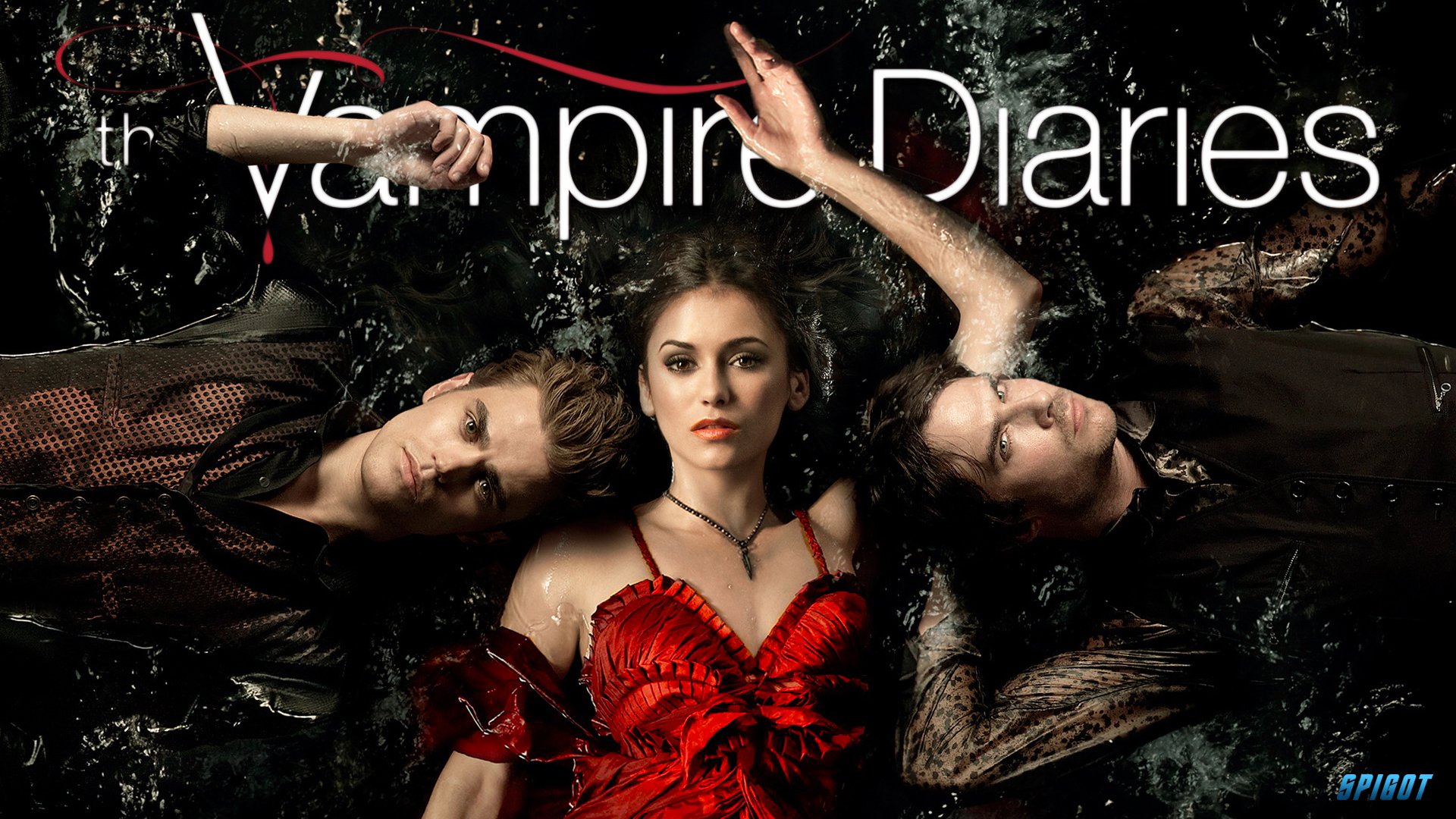 vampire, Diaries, Drama, Fantasy, Horror, Television, Series, Poster Wallpaper