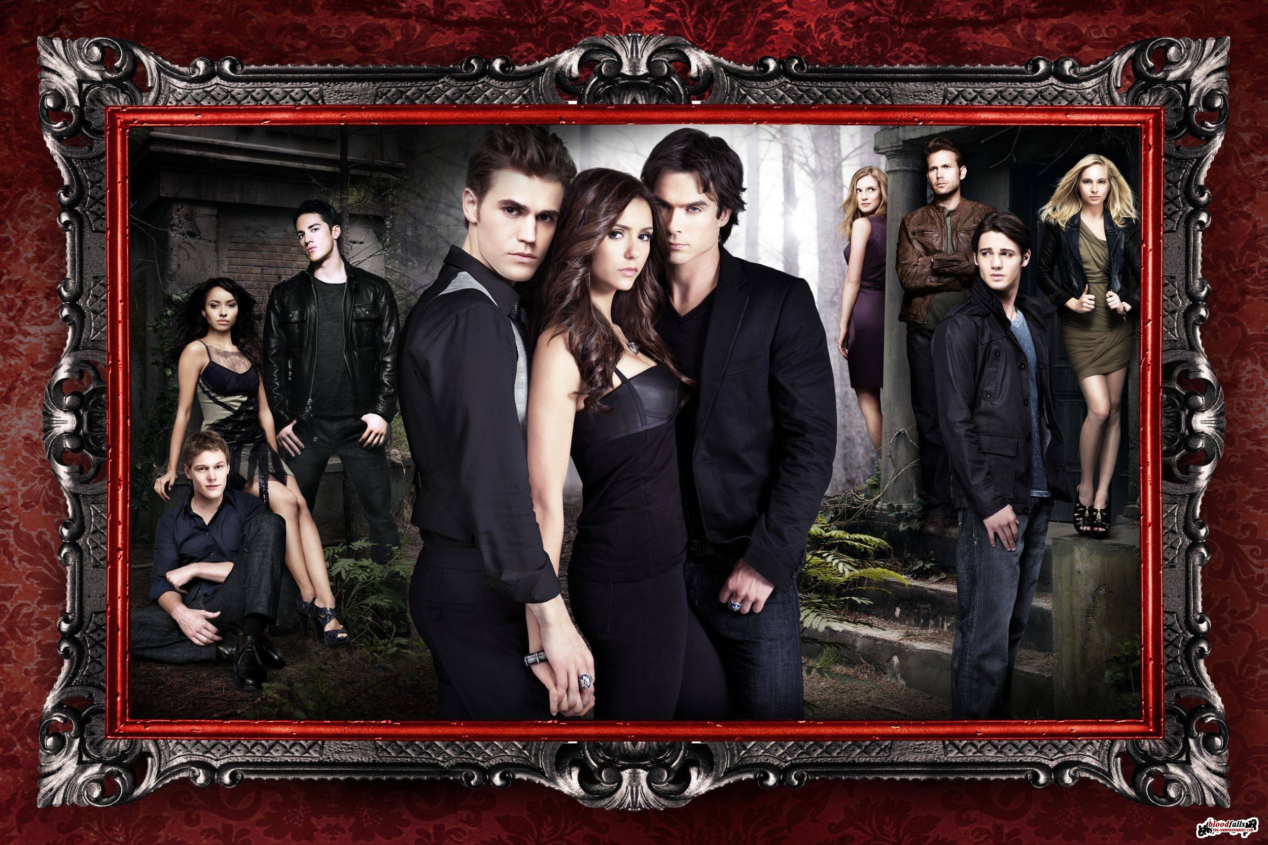 vampire, Diaries, Drama, Fantasy, Horror, Television, Series Wallpaper