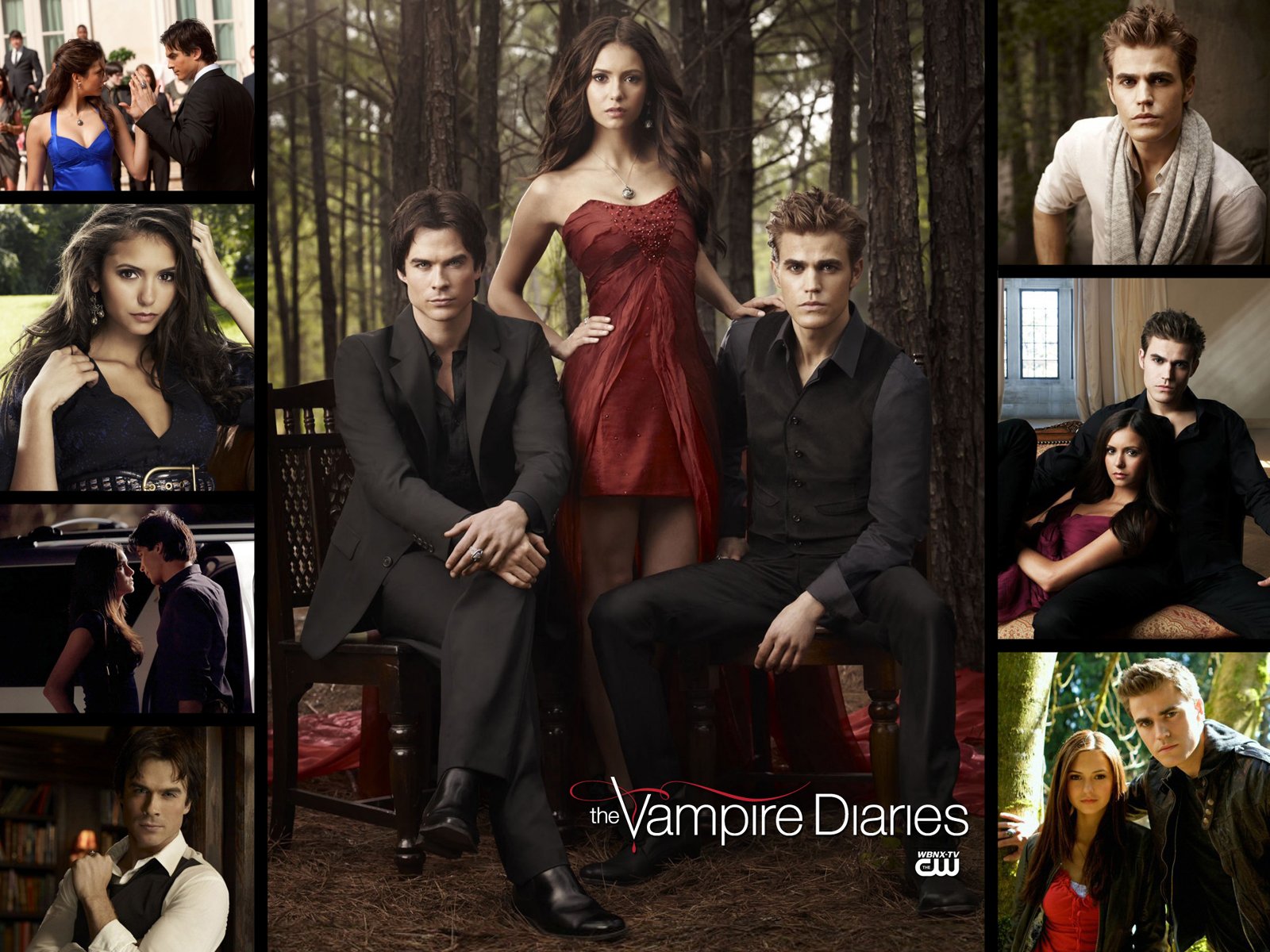 vampire, Diaries, Drama, Fantasy, Horror, Television, Series, Poster Wallpaper