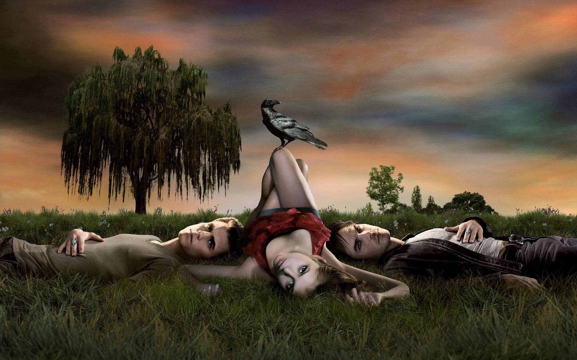 vampire, Diaries, Drama, Fantasy, Horror, Television, Series Wallpaper