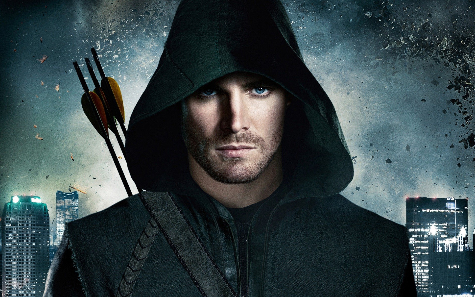 arrow, Green, Action, Adventure, Crime, Television, Series, Warrior, Archer, City Wallpaper