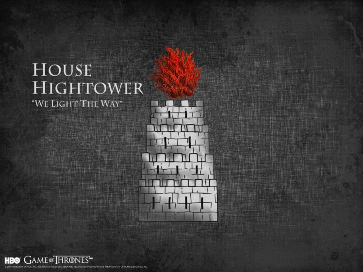 game, Of, Thrones, A, Song, Of, Ice, And, Fire, House, Tv, Series, Hbo, House, Hightower HD Wallpaper Desktop Background
