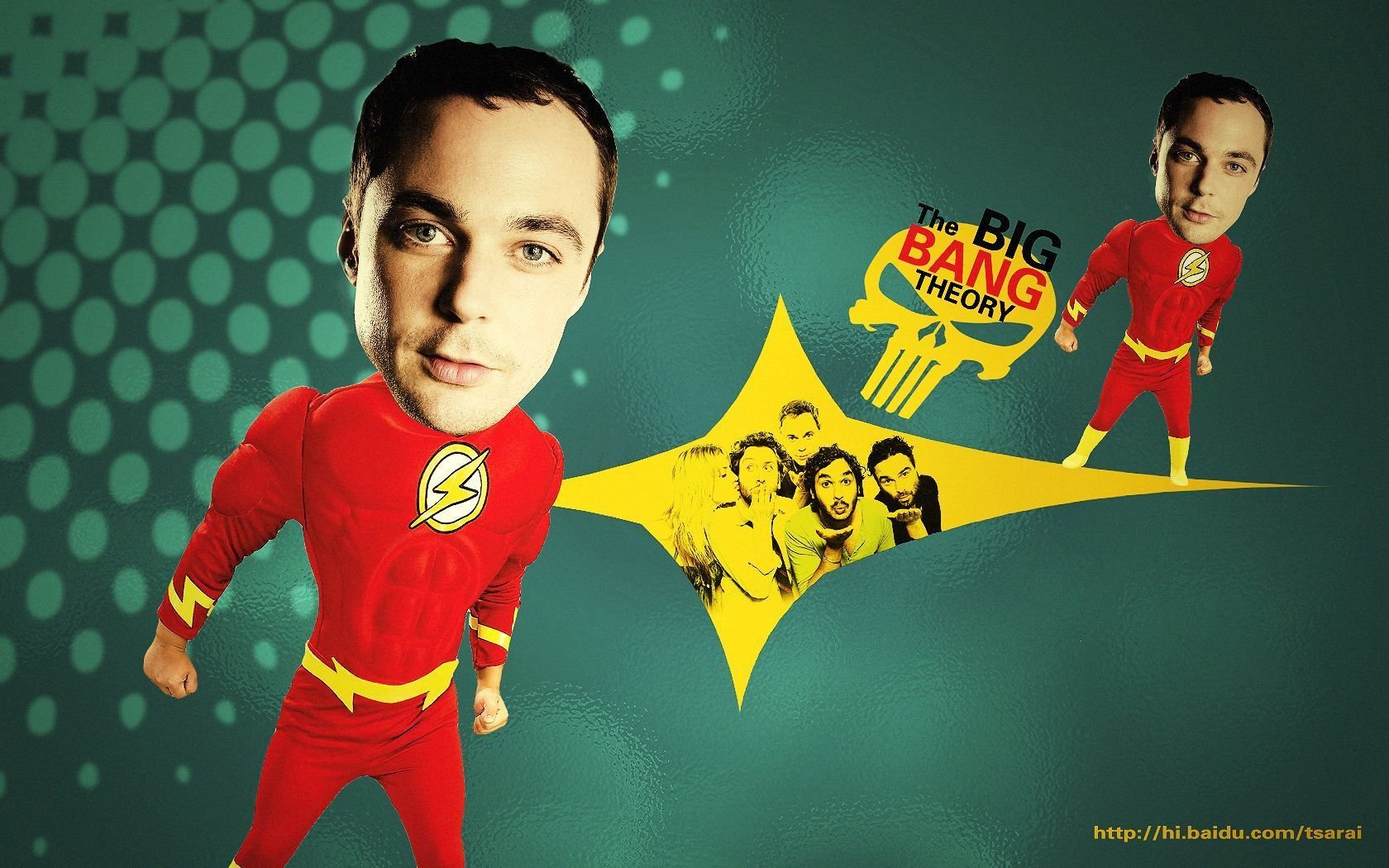 the, Big, Bang, Theory, tv , The, Flash, Logos, Jim, Parsons, Flash, superhero , Tv, Shows