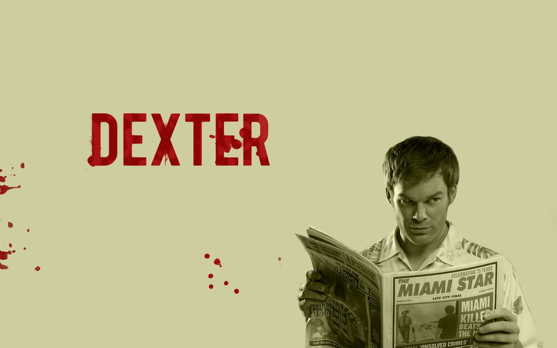 dexter, Michael, C, , Hall, Dexter, Morgan Wallpaper