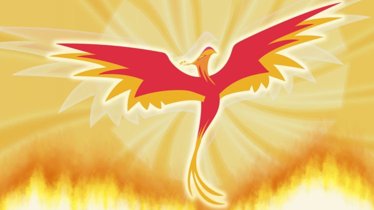 phoenix, In, Flames, My, Little, Pony , Friendship, Is, Magic HD Wallpaper Desktop Background