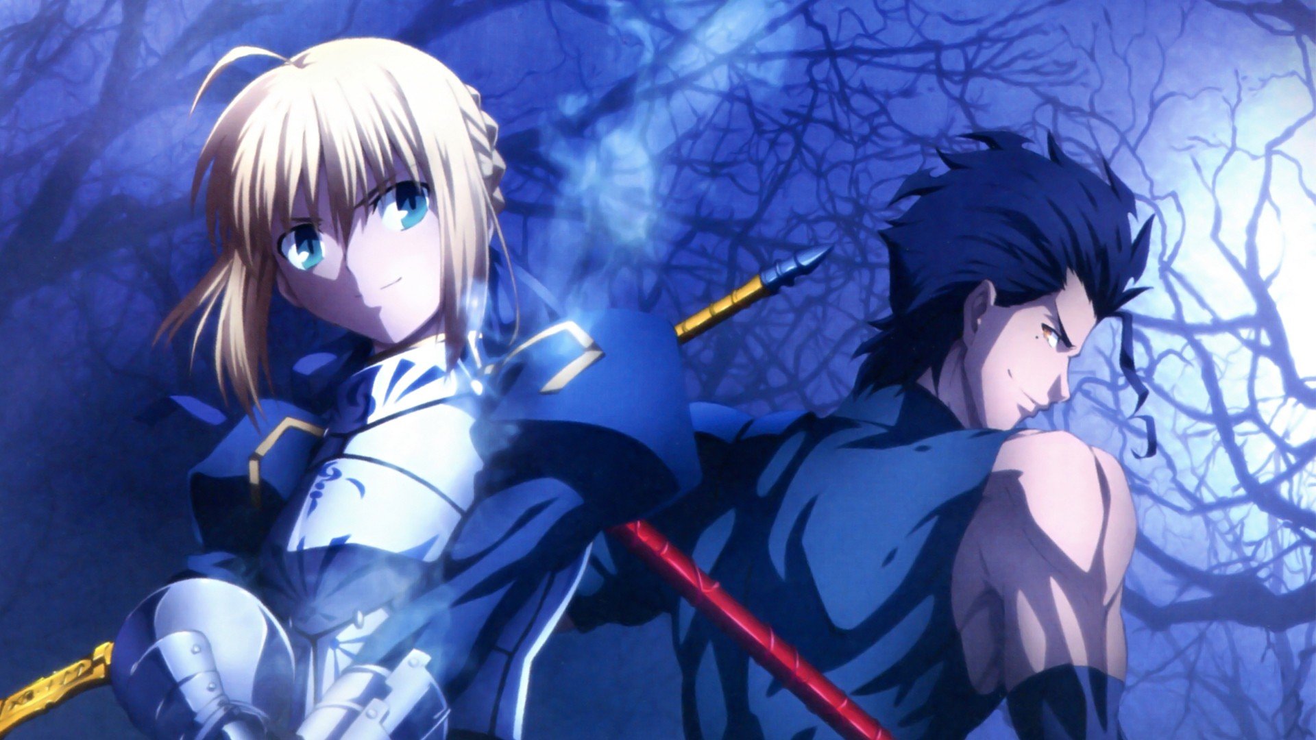 Saber Fate Zero Lancer Fate Zero Fate Series Wallpapers Hd Desktop And Mobile Backgrounds