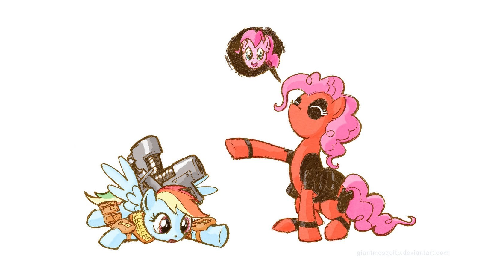 deadpool my little pony