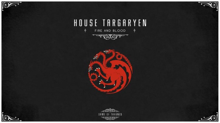 game, Of, Thrones, House, Targaryen HD Wallpaper Desktop Background