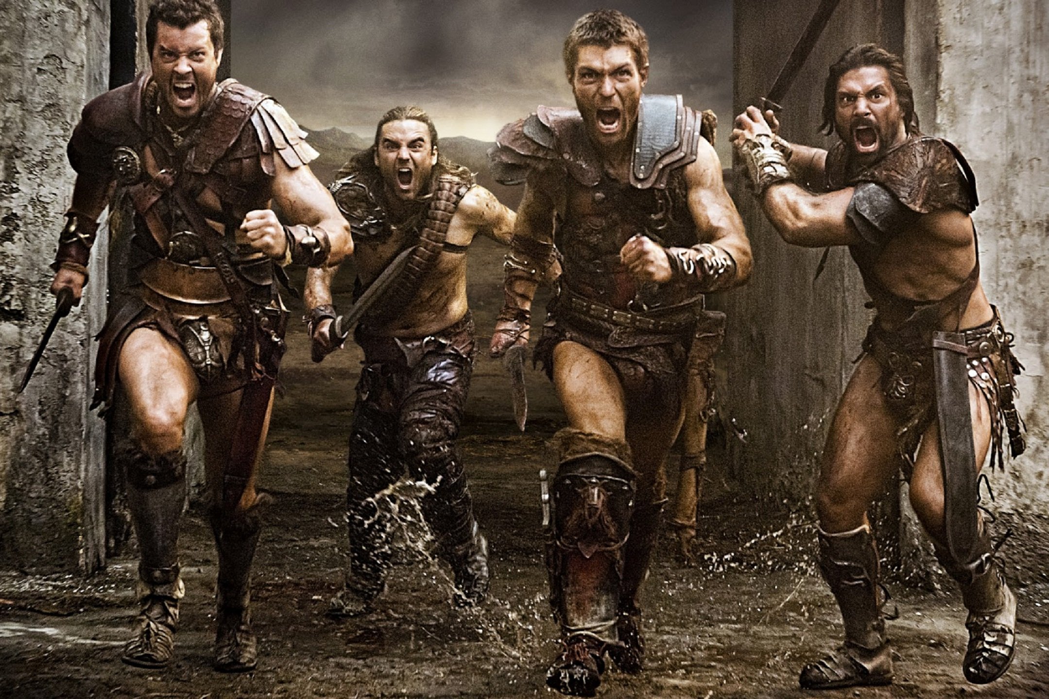 spartacus, Series, Fantasy, Action, Adventure, Biography, Television, Warrior,  64 Wallpaper
