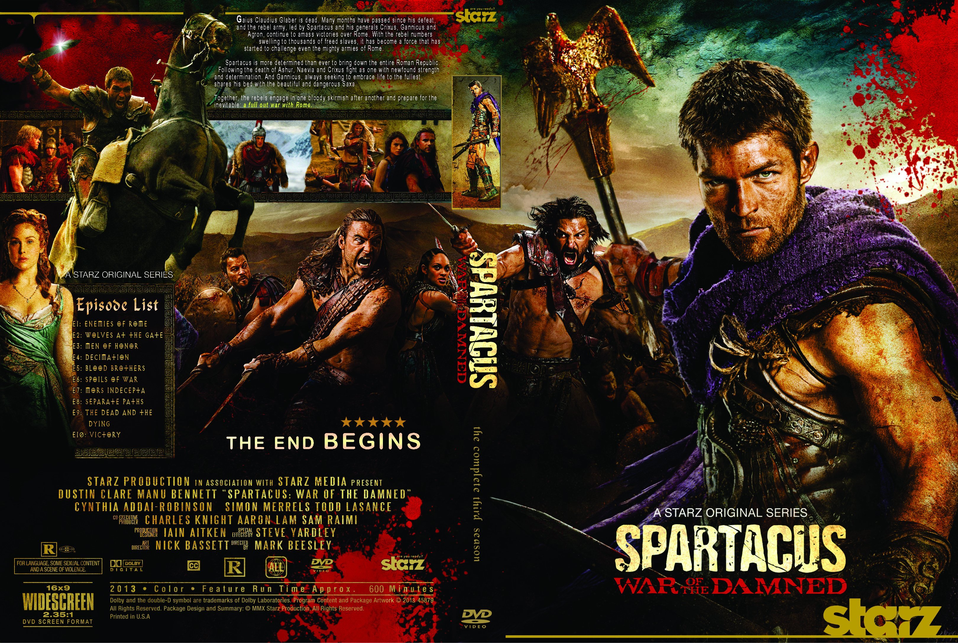 spartacus, Series, Fantasy, Action, Adventure, Biography, Television, Warrior,  111 Wallpaper