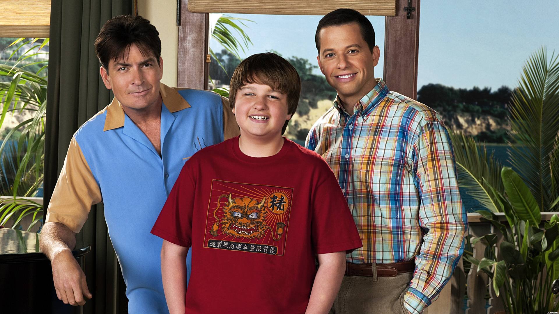 two and a half men, Comedy, Sitcom, Television, Series, Two, Half, Men,  92 Wallpaper