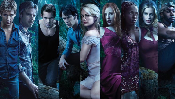 true, Blood, Drama, Fantasy, Mystery, Dark, Horror, Hbo, Television, Series, Vampire,  82 HD Wallpaper Desktop Background