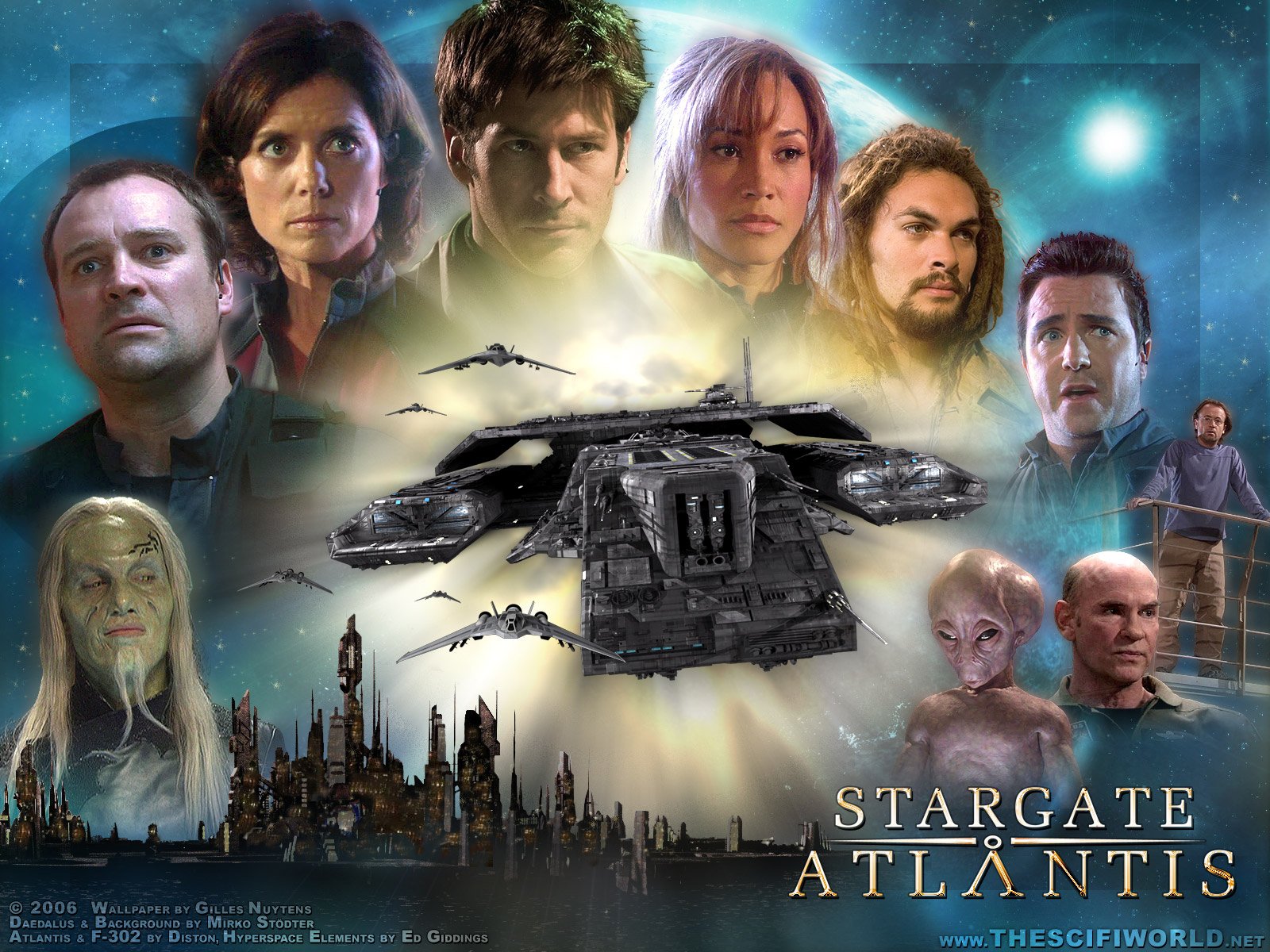stargate, Atlantis, Adventure, Television, Series, Action, Drama, Sci fi,  81 Wallpaper