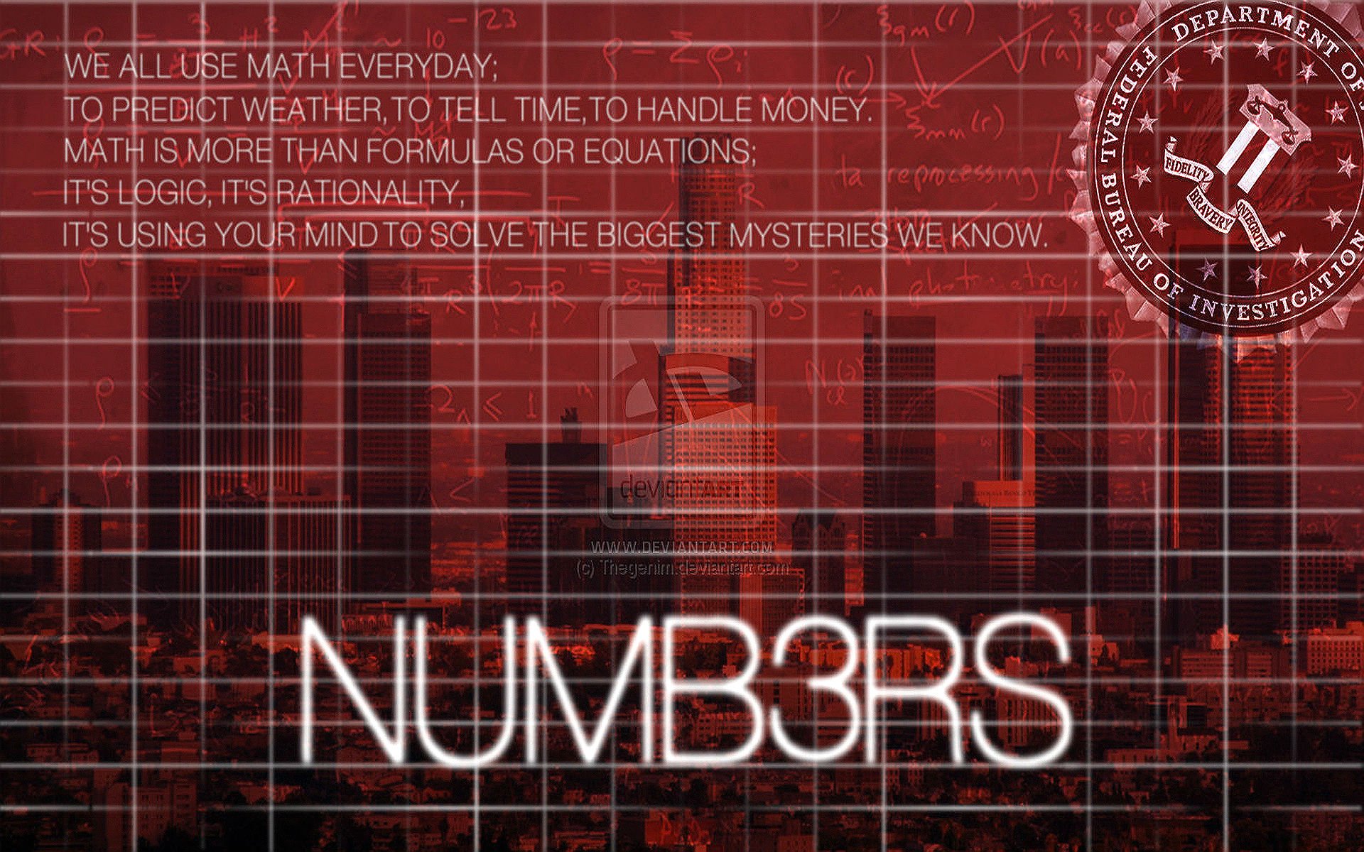 numb3rs, Crime, Drama, Mystery, Series, Thriller,  43 Wallpaper