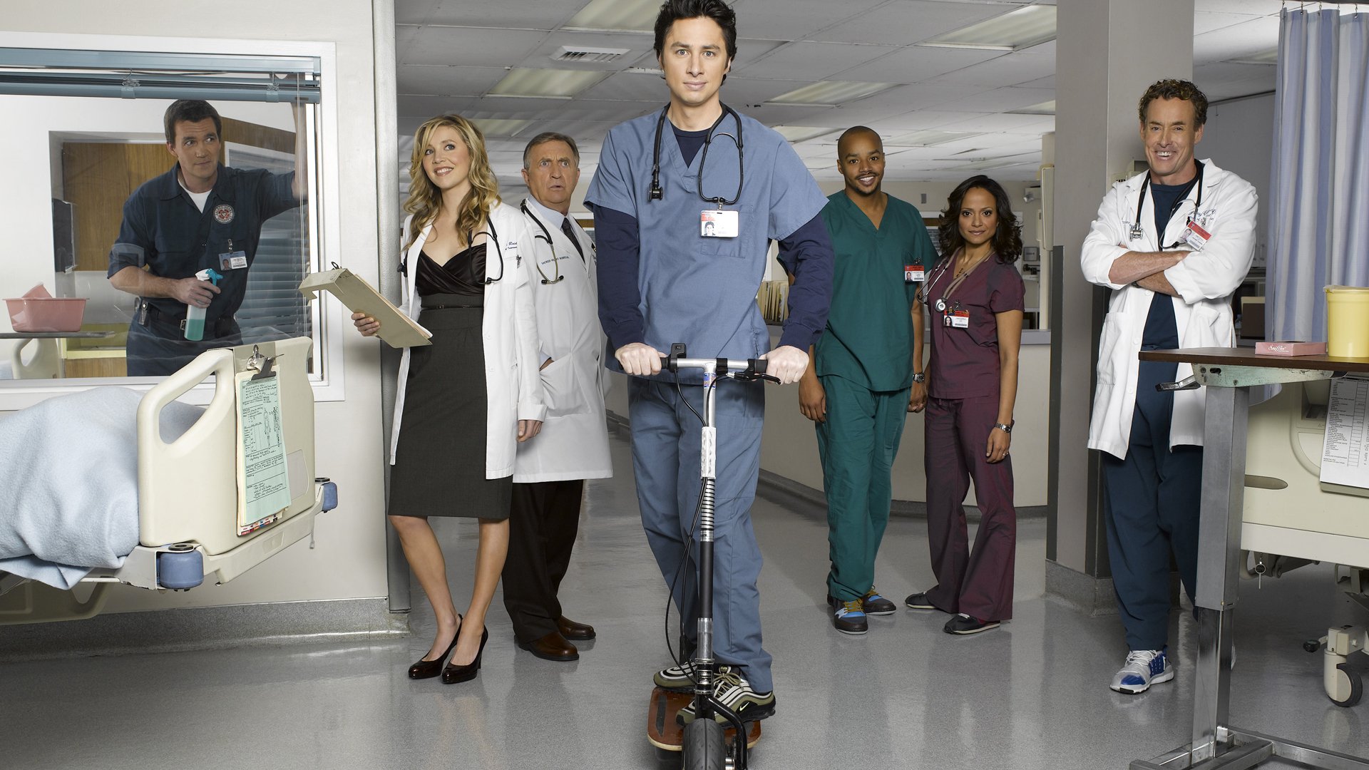 scrubs, Comedy, Drama, Series, Medical, 4 Wallpapers HD / Desktop and