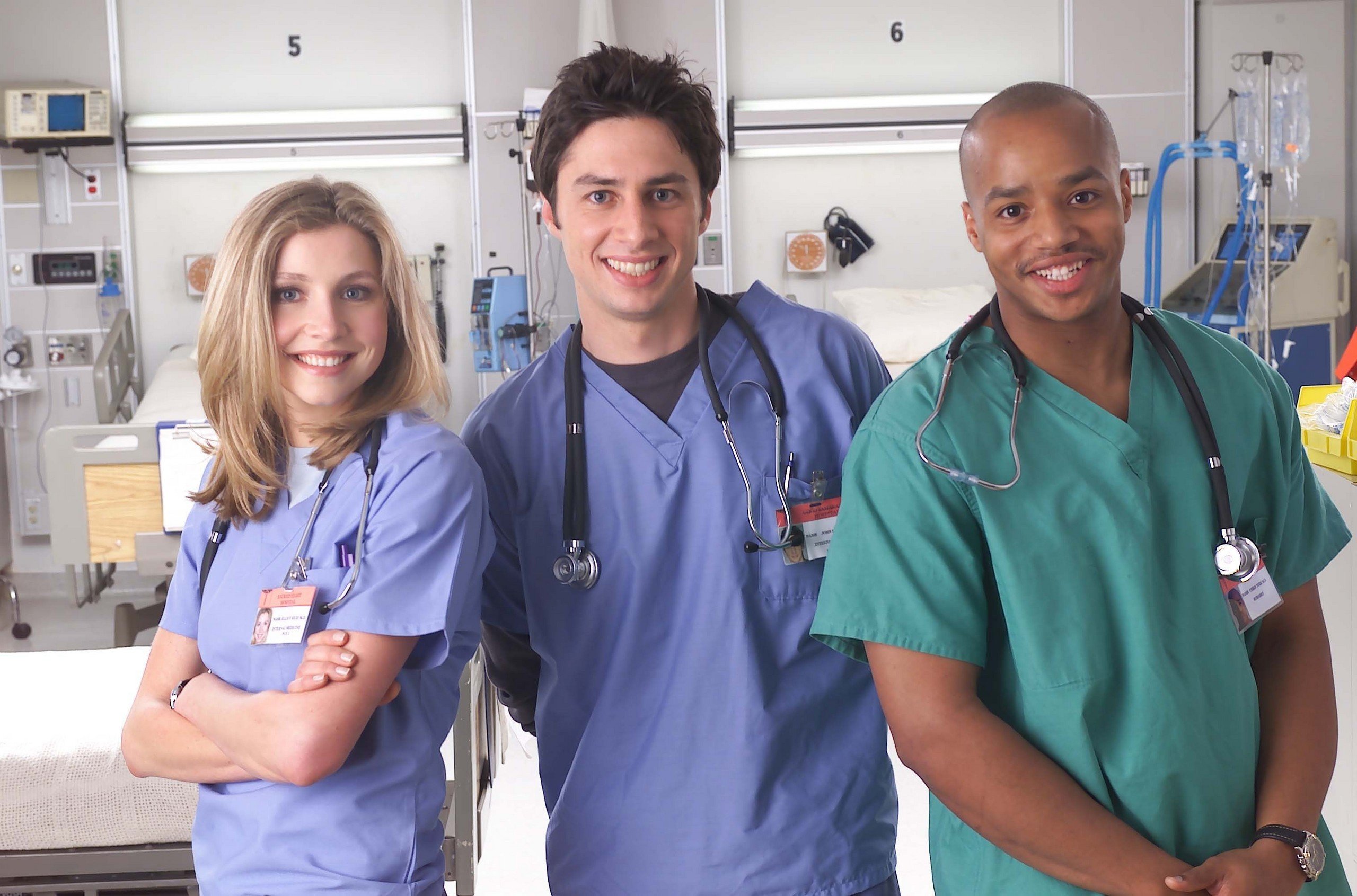 scrubs, Comedy, Drama, Series, Medical,  17 Wallpaper