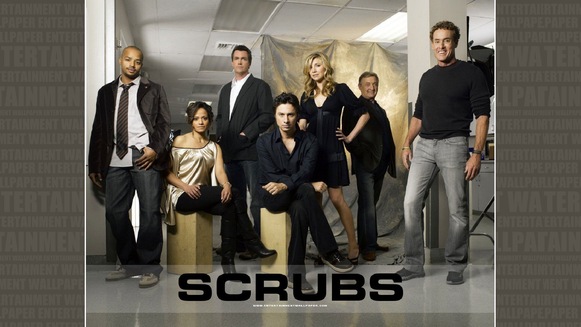 scrubs, Comedy, Drama, Series, Medical,  25 Wallpaper