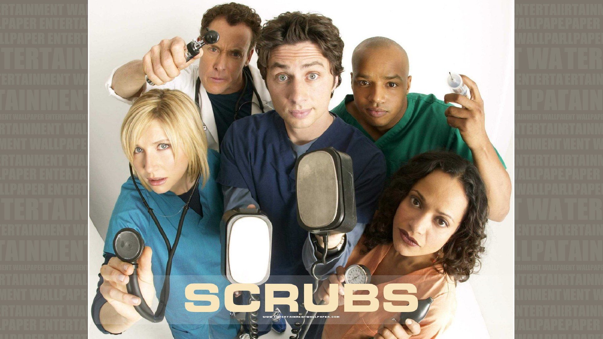 scrubs, Comedy, Drama, Series, Medical,  24 Wallpaper