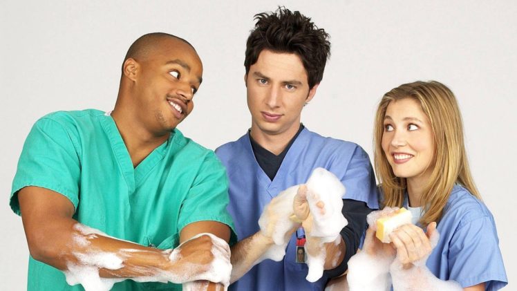 scrubs, Comedy, Drama, Series, Medical,  42 HD Wallpaper Desktop Background