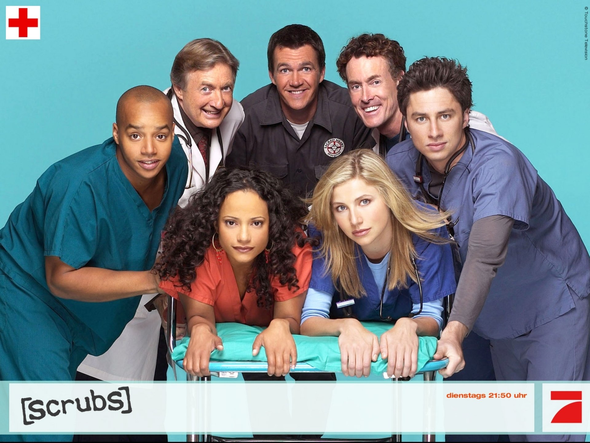 scrubs, Comedy, Drama, Series, Medical,  37 Wallpaper