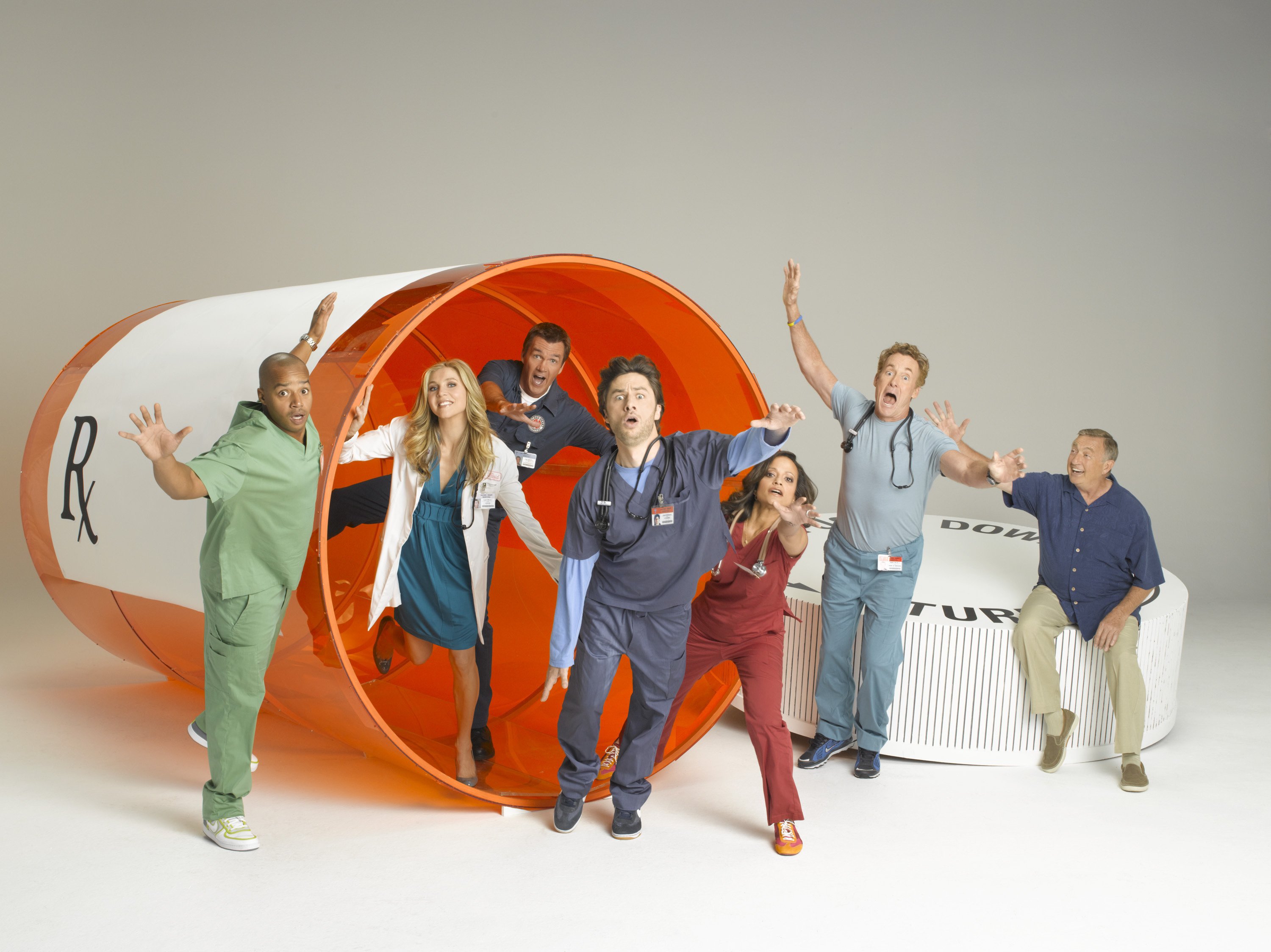 scrubs, Comedy, Drama, Series, Medical,  53 Wallpaper