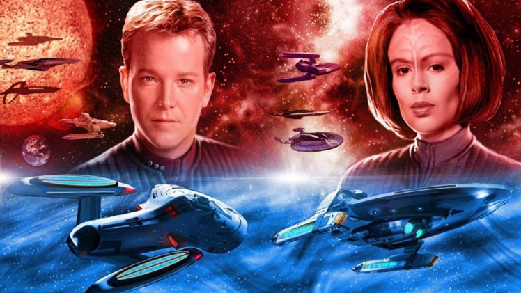 star, Trek, Voyager, Relaunch, Fleet HD Wallpaper Desktop Background