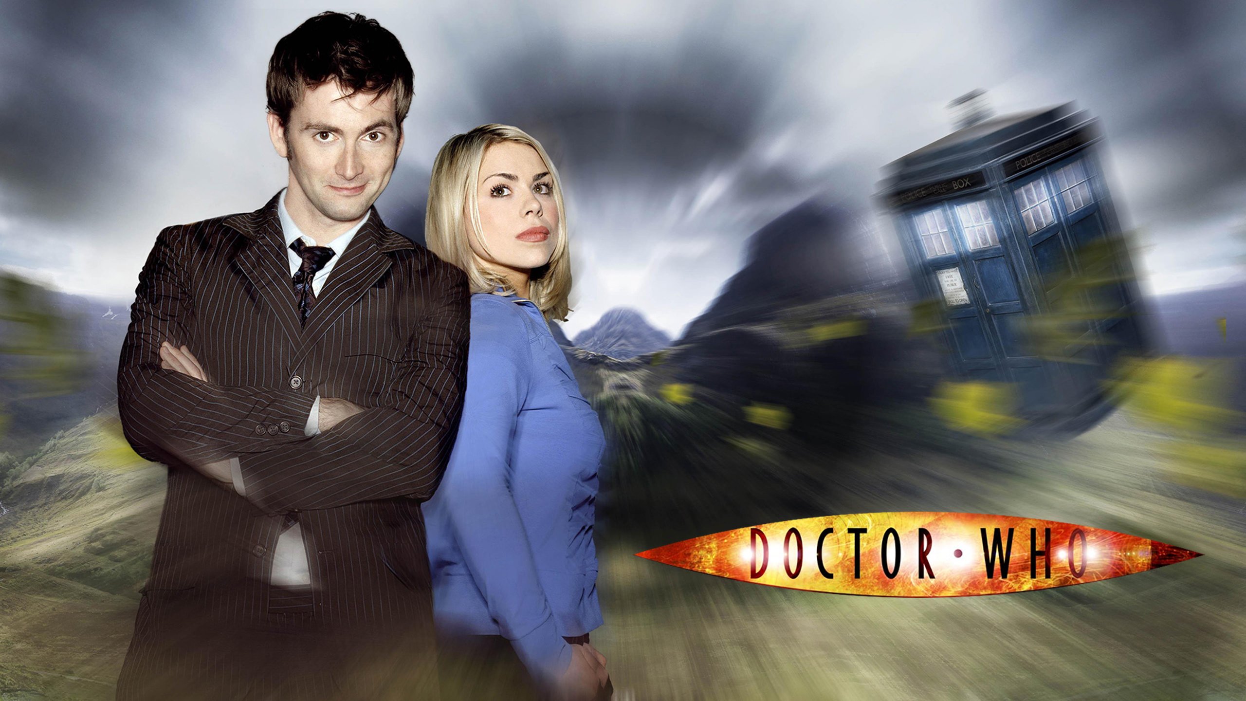 doctor, Who, And, Rose Wallpaper