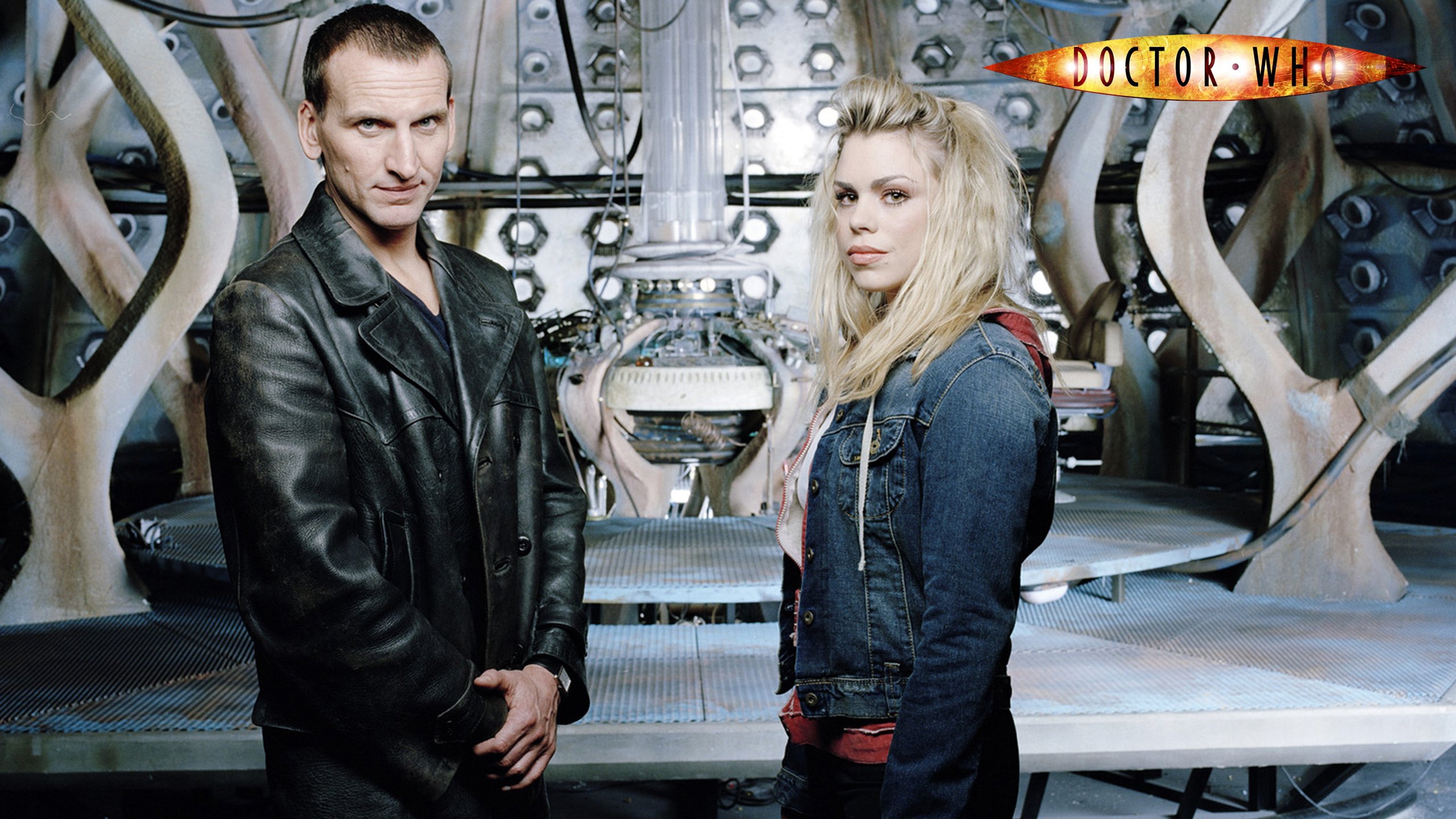 the, Ninth, Doctor, Who, And, Rose Wallpaper