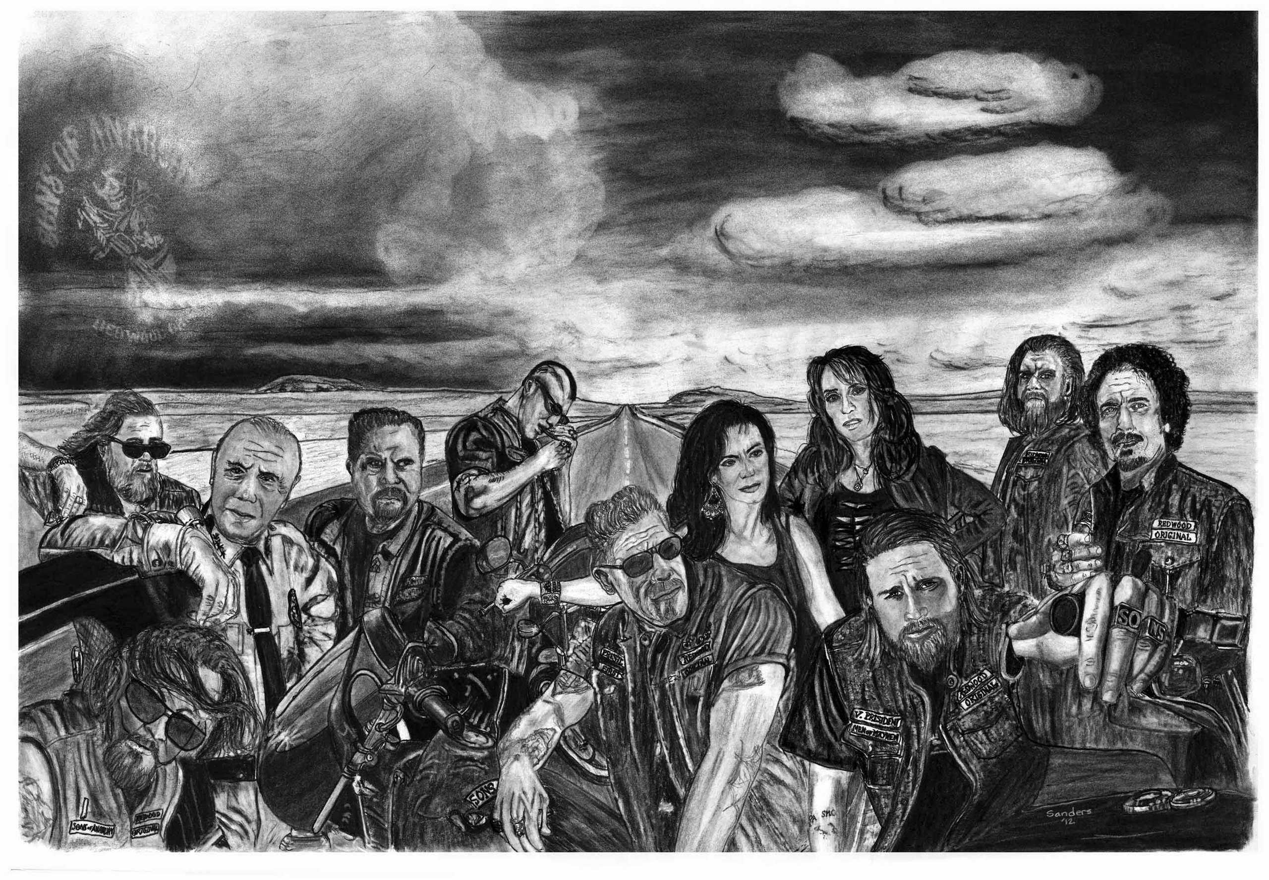 sons, Of, Anarchy, Series, Biker, Crime, Drama, Thriller Wallpaper