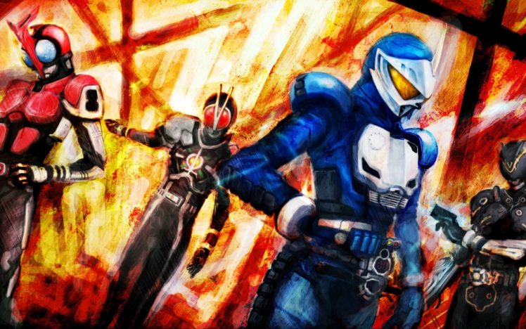 kamen rider, Tokusatsu, Superhero, Series, Sci fi, Manga, Anime, Kaman, Rider, Action HD Wallpaper Desktop Background