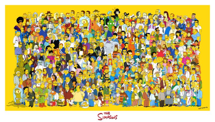 the, Simpsons HD Wallpaper Desktop Background
