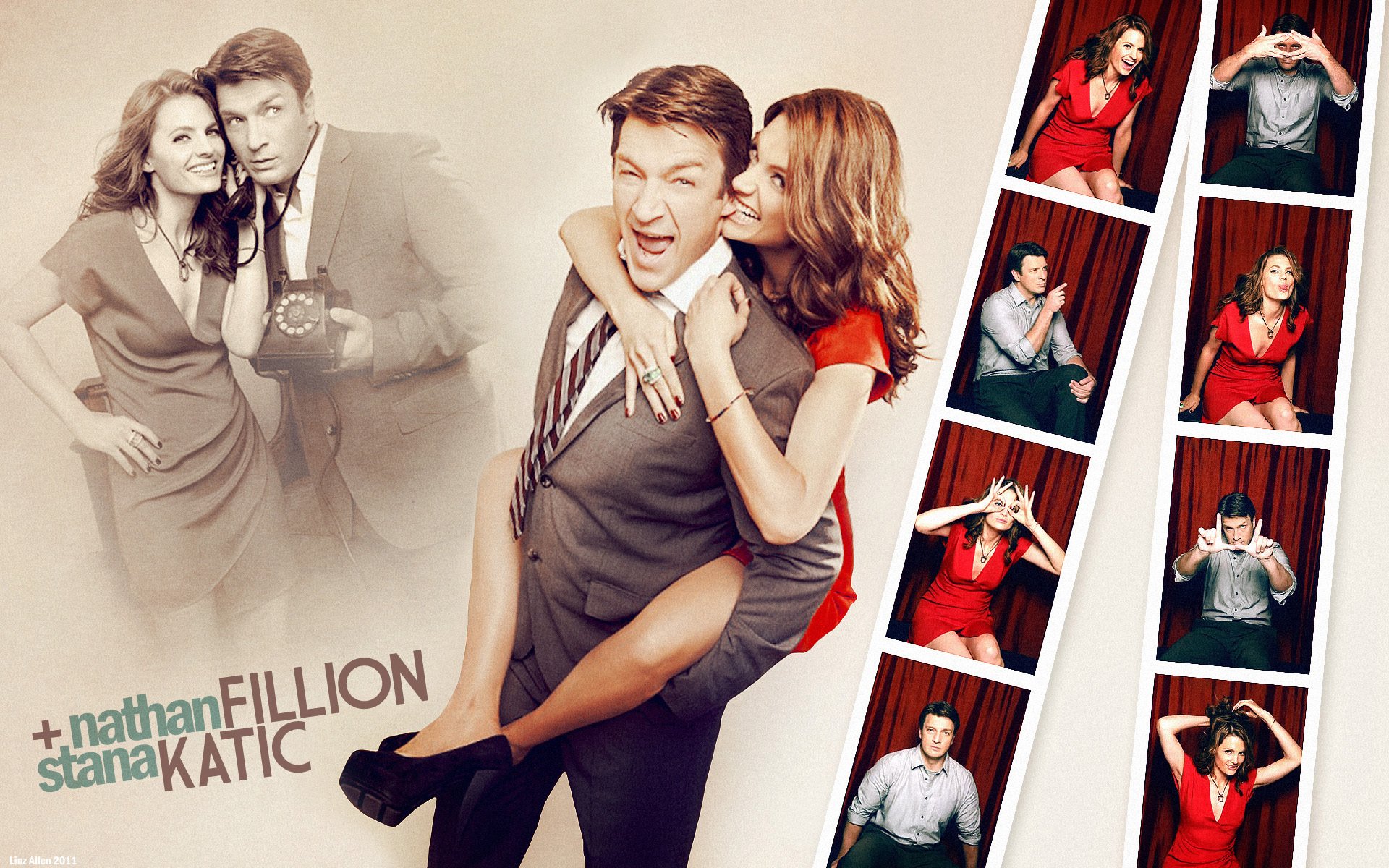 castle, Crime, Drama, Series, Comedy Wallpaper
