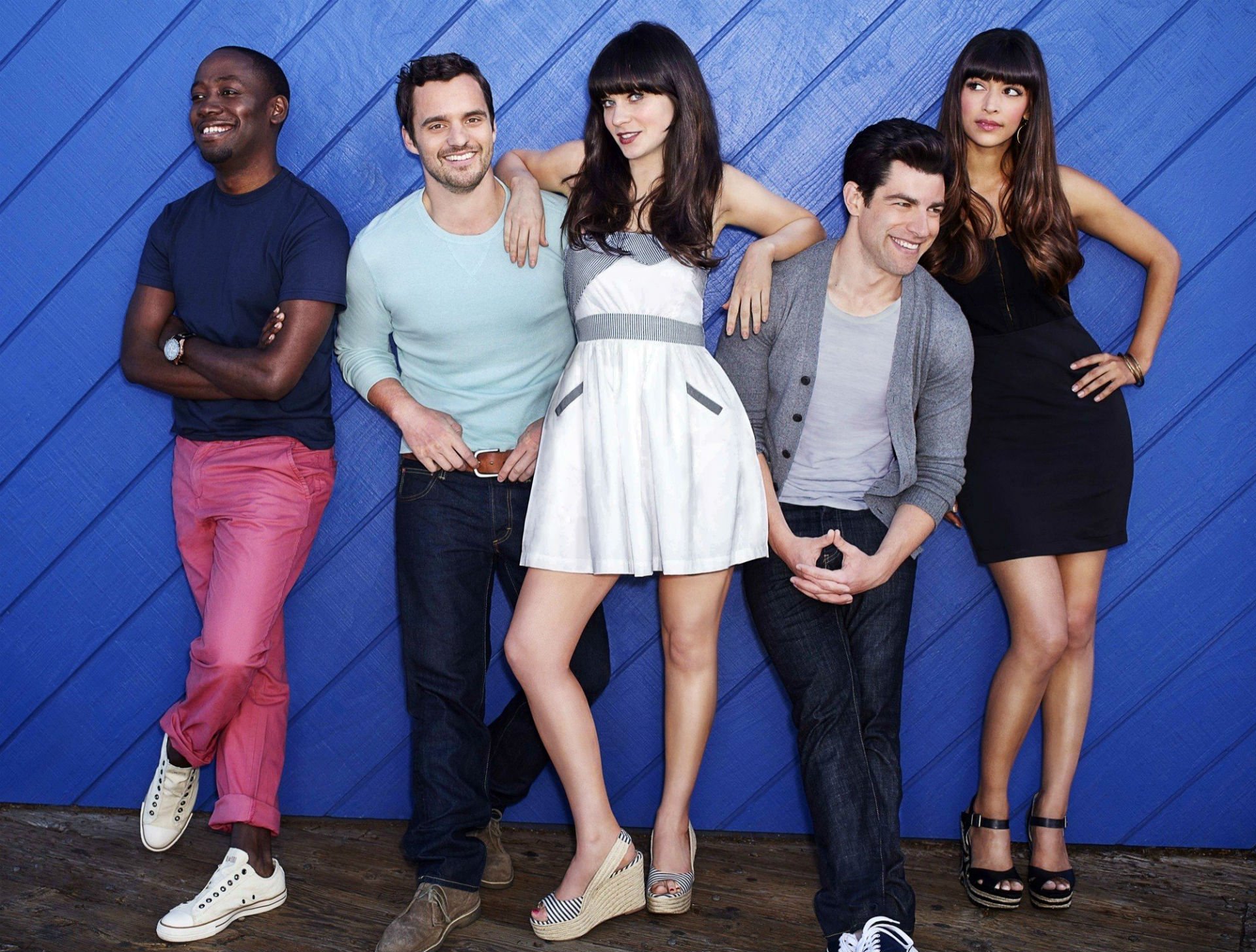 new, Girl, Comedy, Romance, Series, Sitcom, New girl, Zooey, Deschanel, Prince, Pop Wallpaper