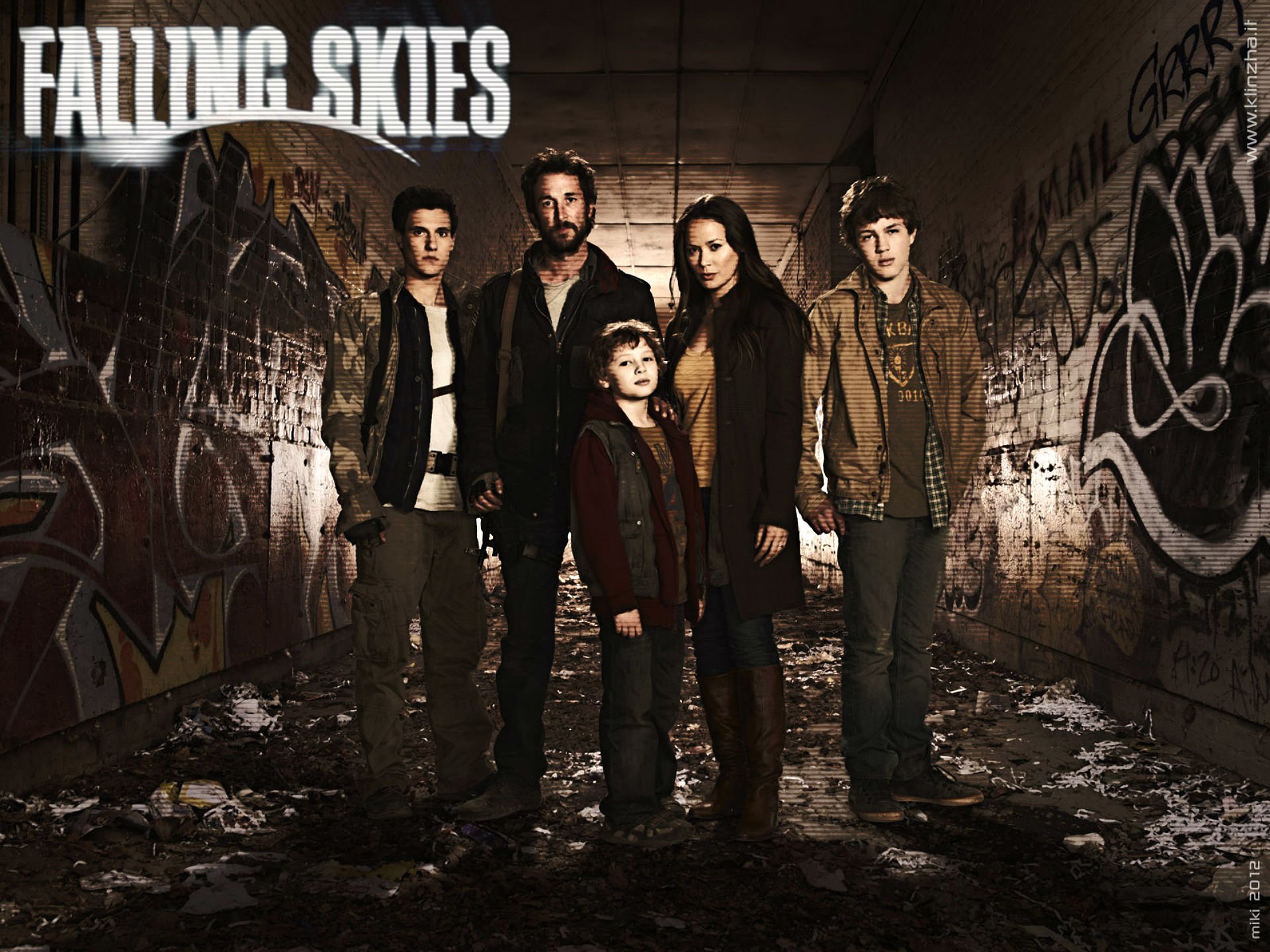 falling, Skies, Action, Series, Sci fi, Thriller, Apocalyptic Wallpaper