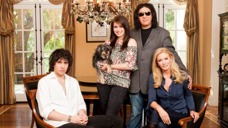 gene, Simmons, Family, Jewels, Reality, Series, Kiss, Heavy, Metal, Hard, Rock, Comedy HD Wallpaper Desktop Background