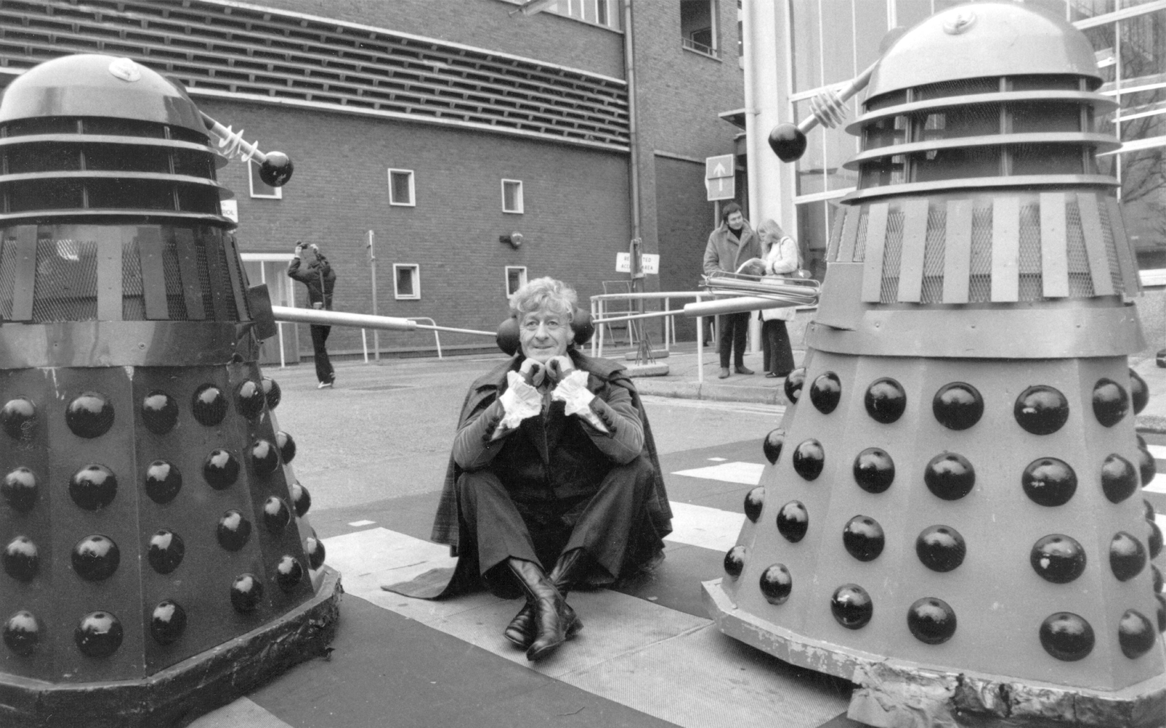 dalek, Doctor, Who, Jon, Pertwee, Third, Doctor Wallpaper