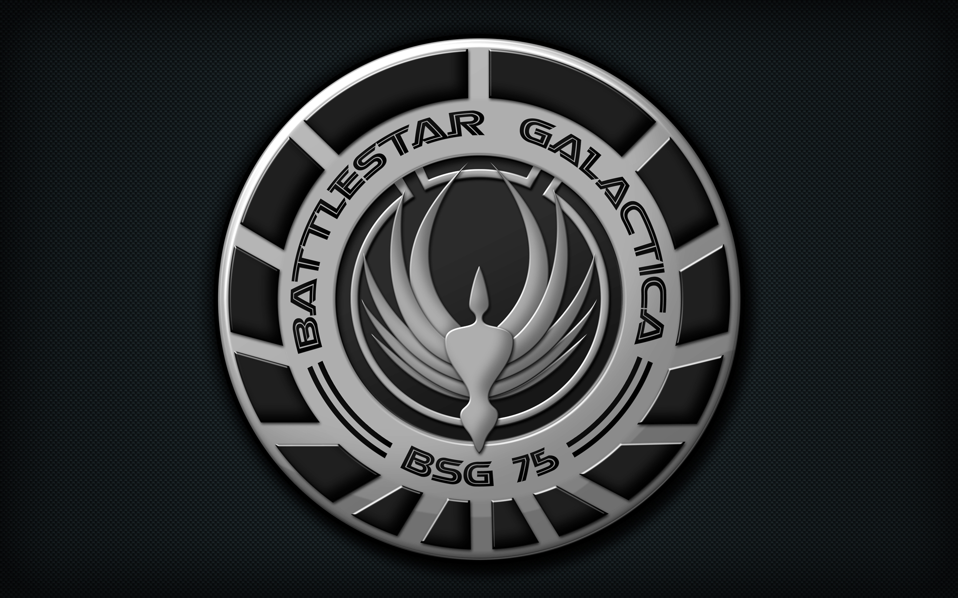 battlestar, Galactica, Logos Wallpaper
