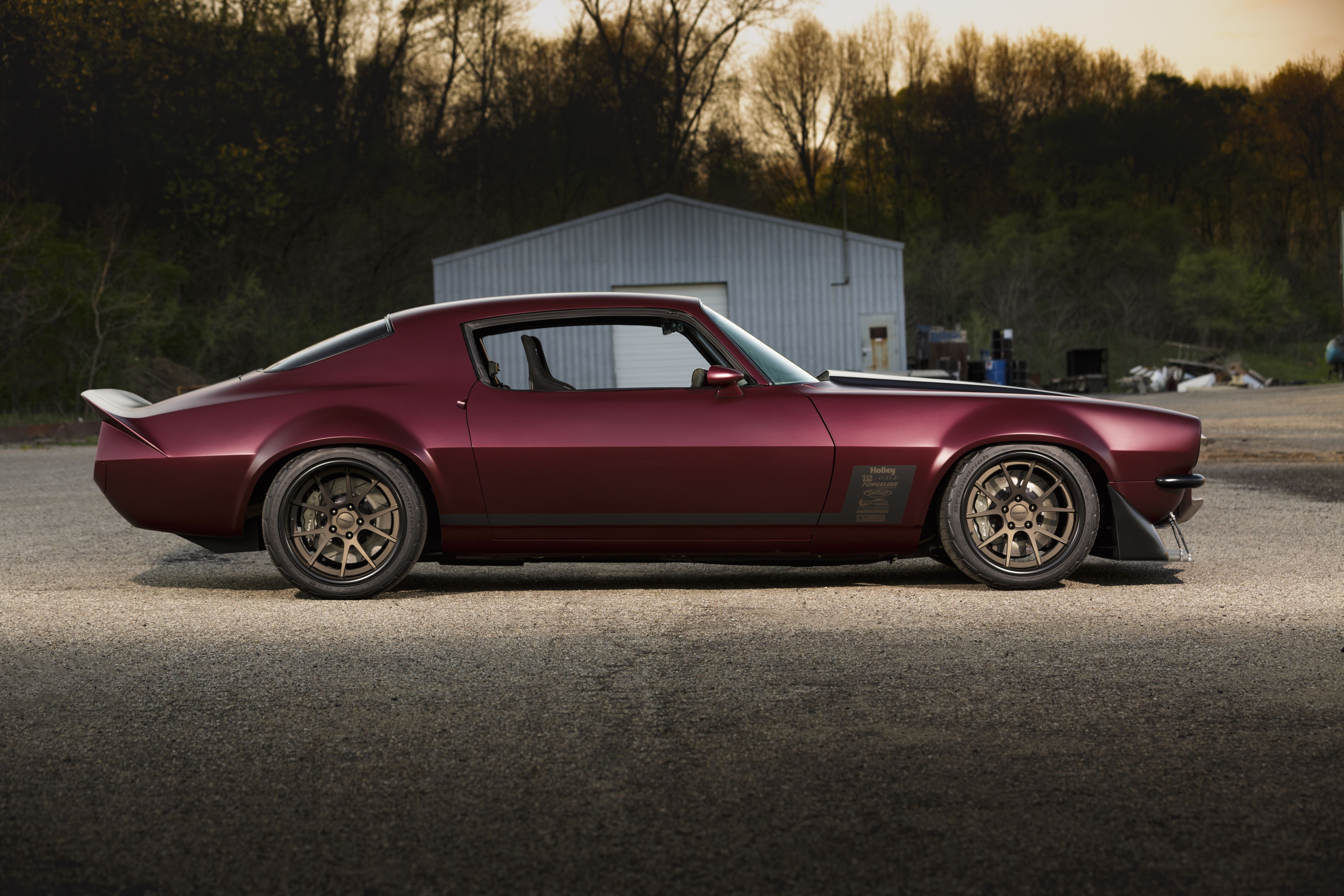 chevrolet, Camaro, Muscle, Classic, Hot, Rod, Rods, Hotrod, Custom, 1971 Wallpaper
