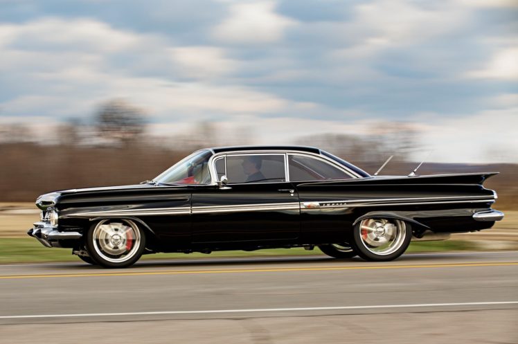 1959, Chevy, Impala, Muscle, Classic, Hot, Rod, Rods, Hotrod, Custom, Chevy, Chevrolet HD Wallpaper Desktop Background