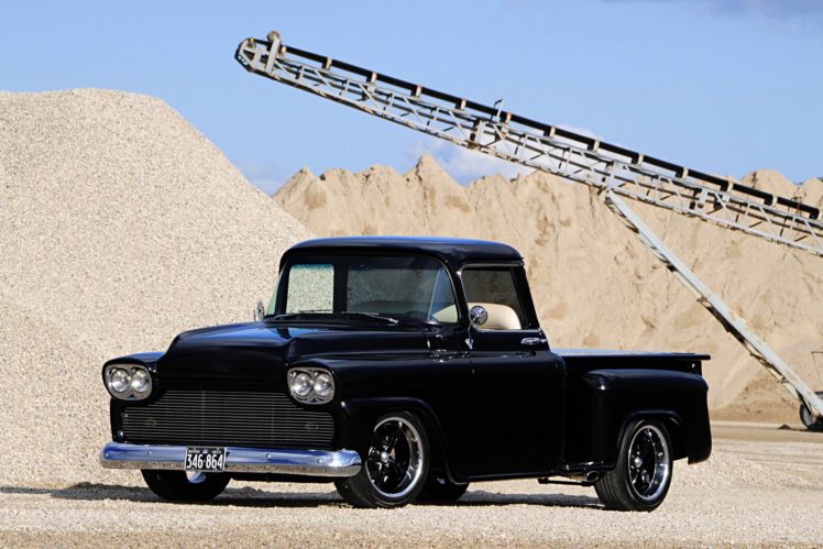 1959, Gmc, Stepside, Cars, Pickup, Classic, Truck HD Wallpaper Desktop Background