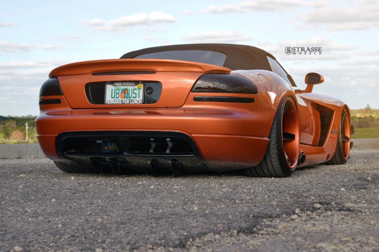 strasse, Wheels, Widebody, Kit, Dodge, Viper, Convertible, Modified HD Wallpaper Desktop Background