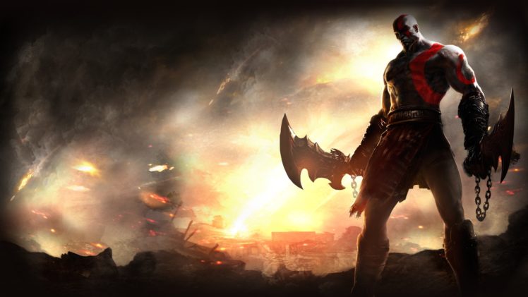 kratos, God, Of, War HD Wallpaper Desktop Background