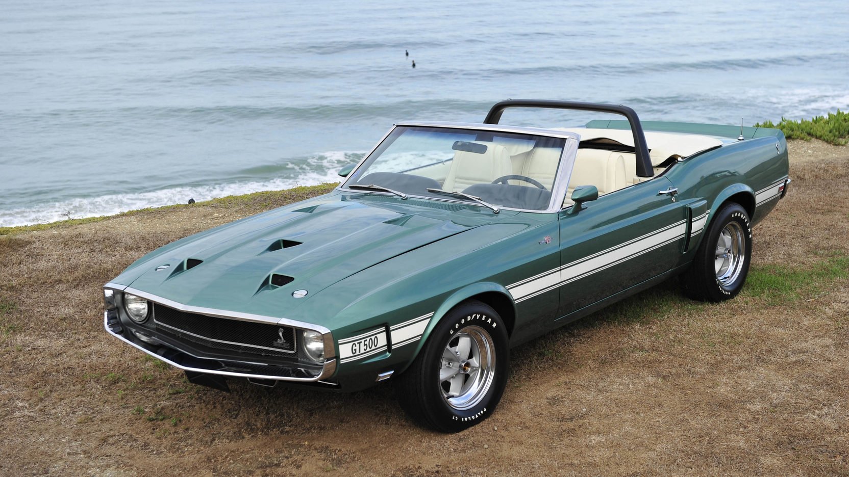 1969, Shelby, Gt500, Convertible, Cars Wallpaper