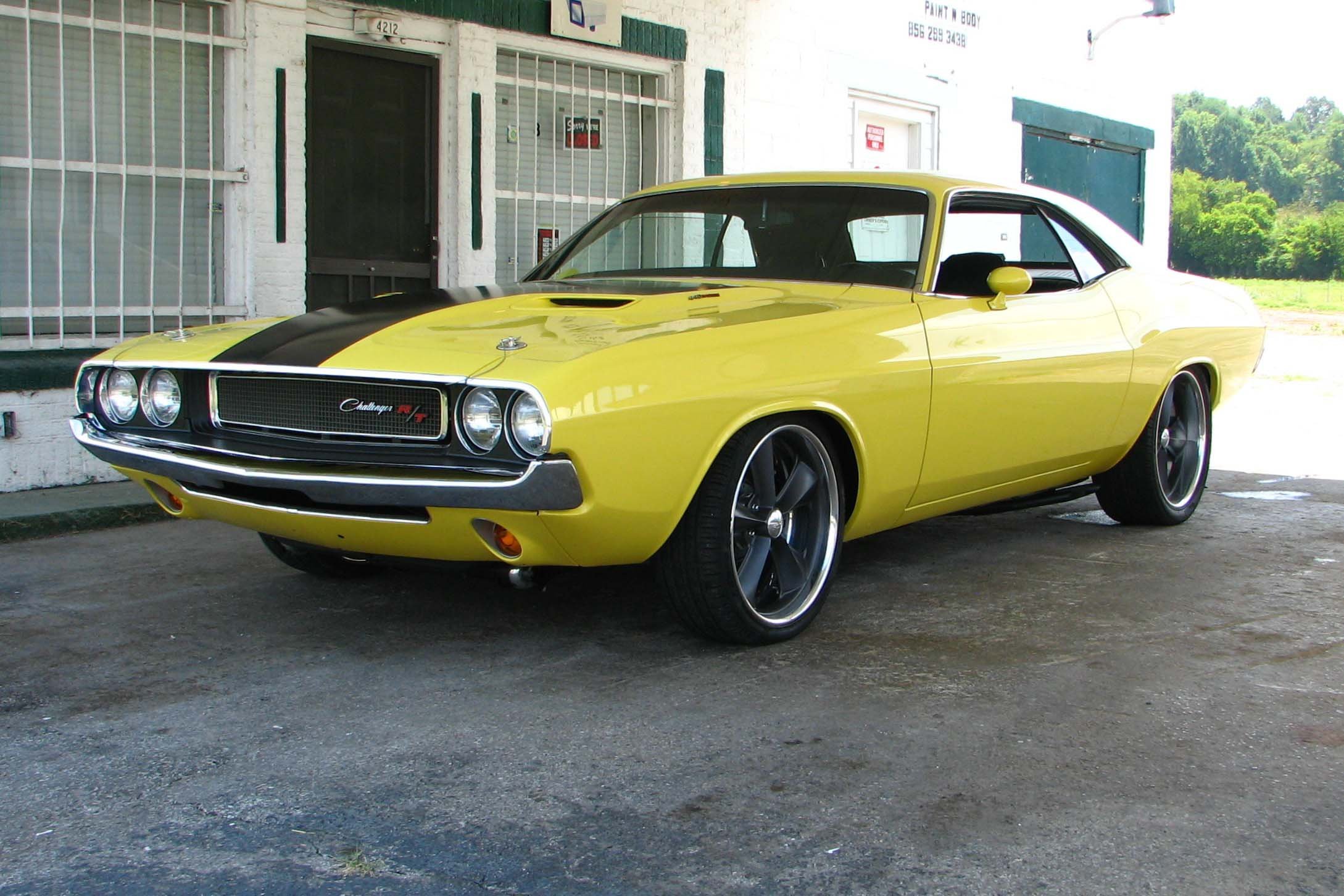 1970, Dodge, Challenger, Pro, Touring, Cars, Muscles, Yellow Wallpaper