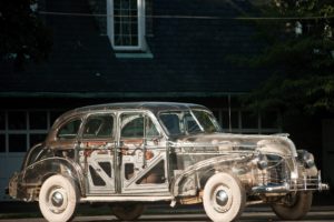 pontiac, Deluxe, Six, Transparent, Display, Car, 1940