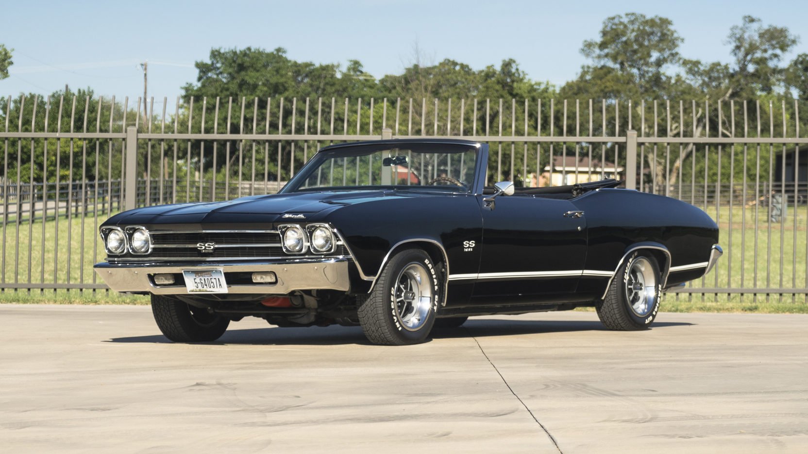 1969, Chevrolet, Chevelle, Convertible, Cars, Classic, Black Wallpaper