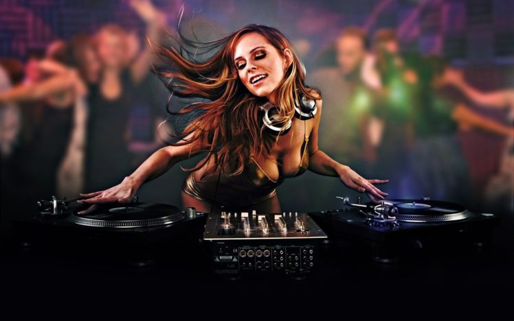 discoteca, Mujer, Dj, Fiesta HD Wallpaper Desktop Background