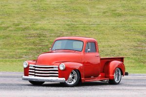 , 1952, Chevy, 3100, Pickup, Red