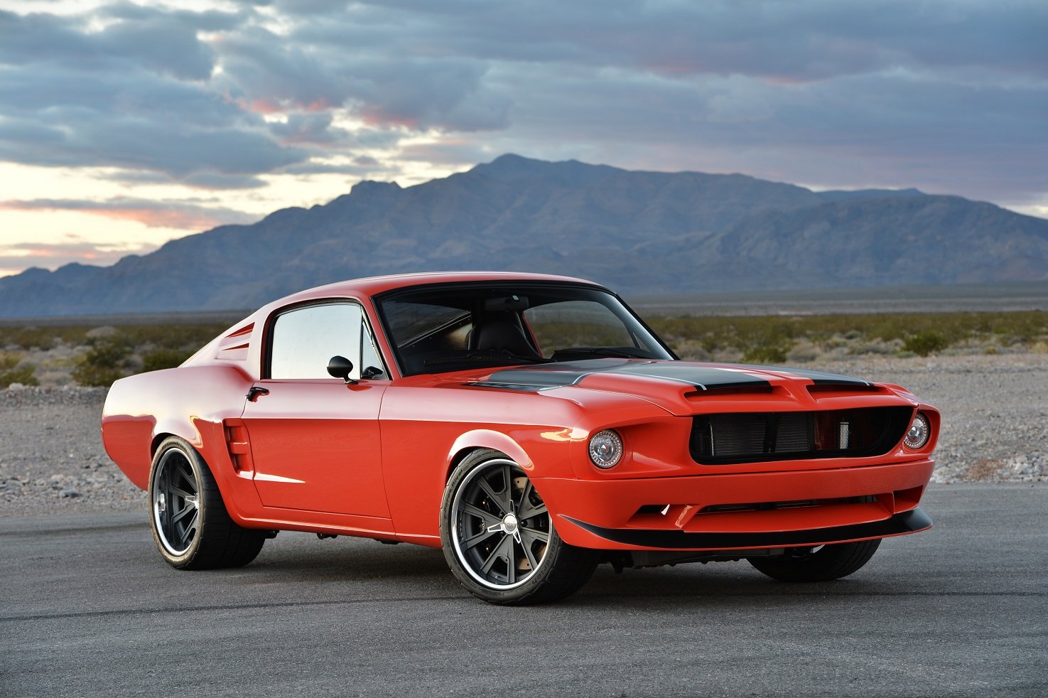1968, Cr supercars, Ford, Mustang, Fastback, Villain, Cars, Modified, 2014, Orang Wallpaper